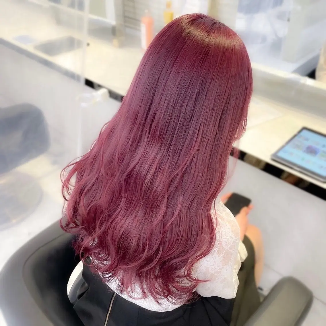 カラー ヘアカラー akari🎀🤍 ガーリーstyleのヘアスタイル