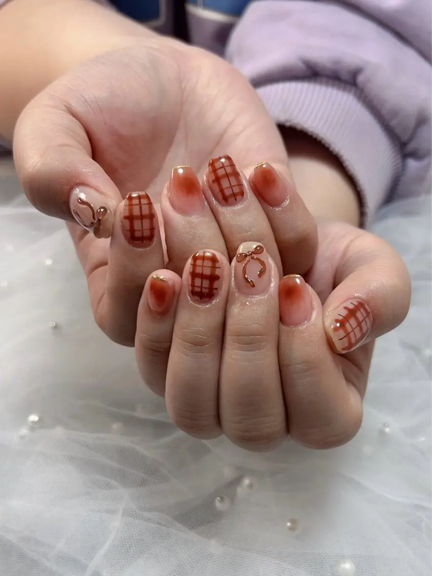 ネイル ハンドネイル 森 晴有のネイルデザイン