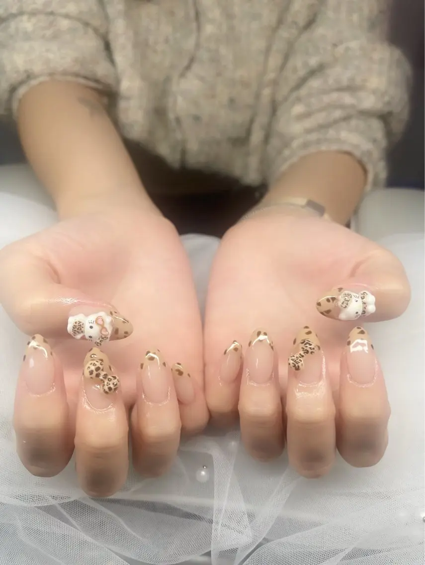 ネイル ハイネイル 自宅サロンのネイルデザイン