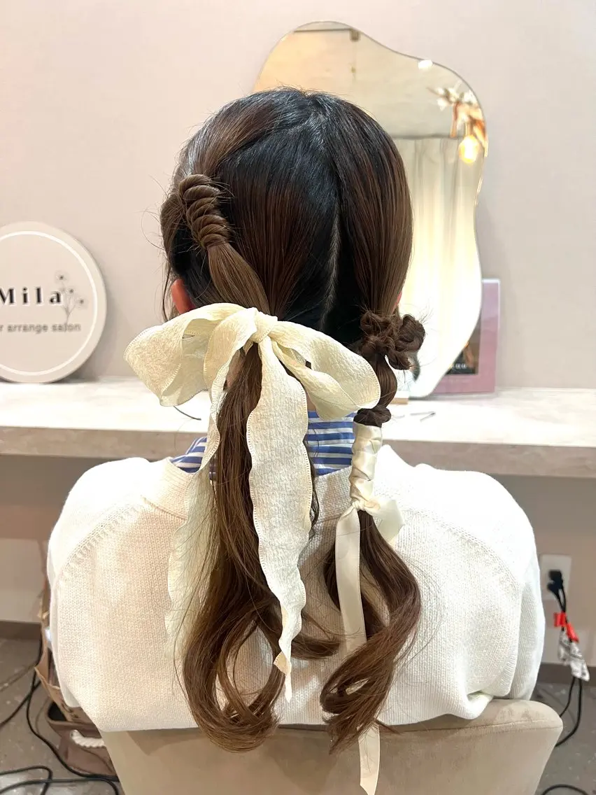 セミロング Mila misakiのヘアスタイル