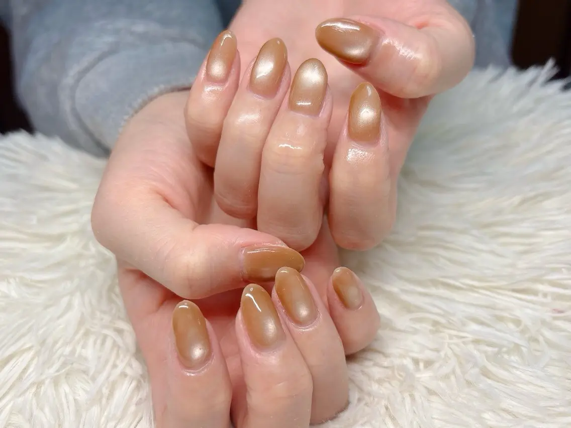 ネイル ハンドネイル パッチリオメメ Lianaのネイルデザイン