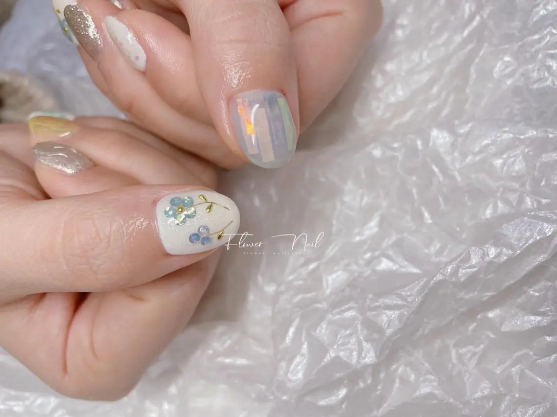 ネイル Flower nailのネイルデザイン