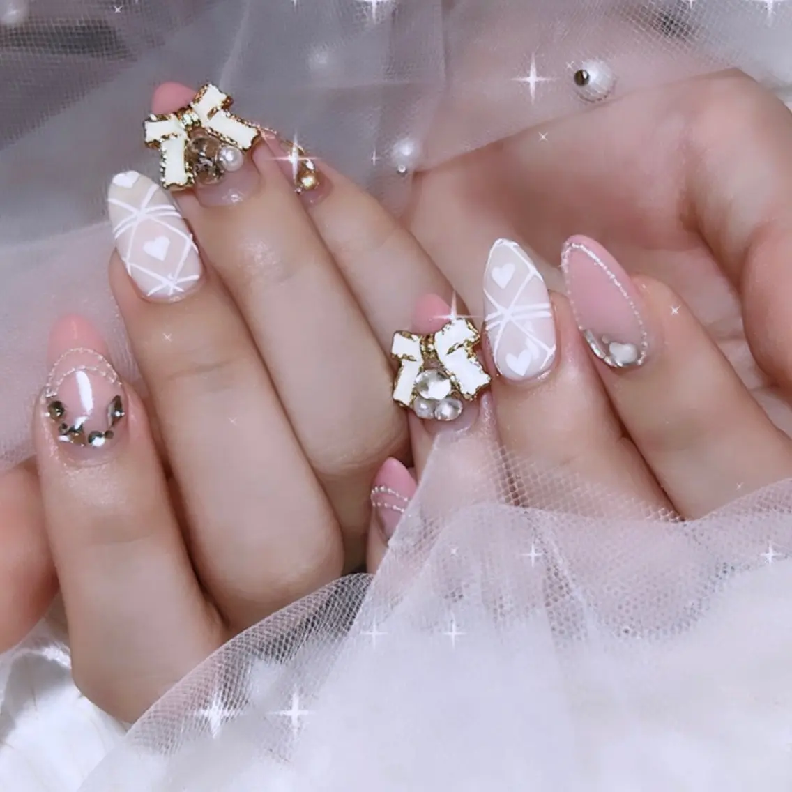 ネイル アートネイル 京橋ネイルサロン 🎀meilleurのネイルデザイン
