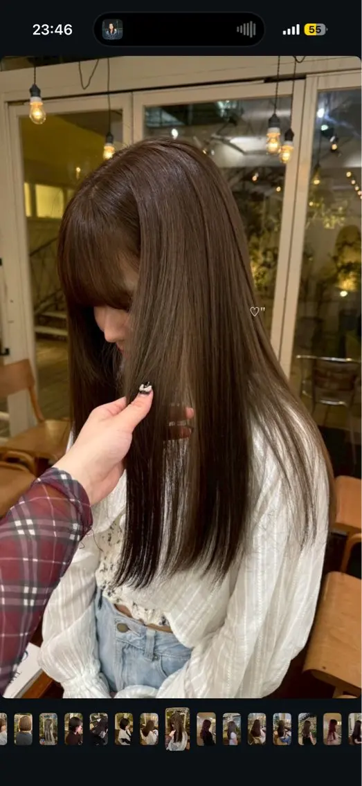 ロング カラー fifth elima.yuanのヘアスタイル