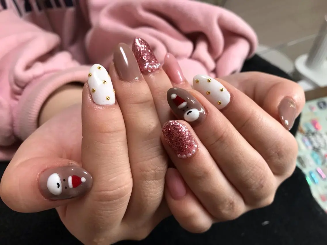 ネイル ハンドネイル Mana‪ ‪·͜· ❤︎‬のネイルデザイン