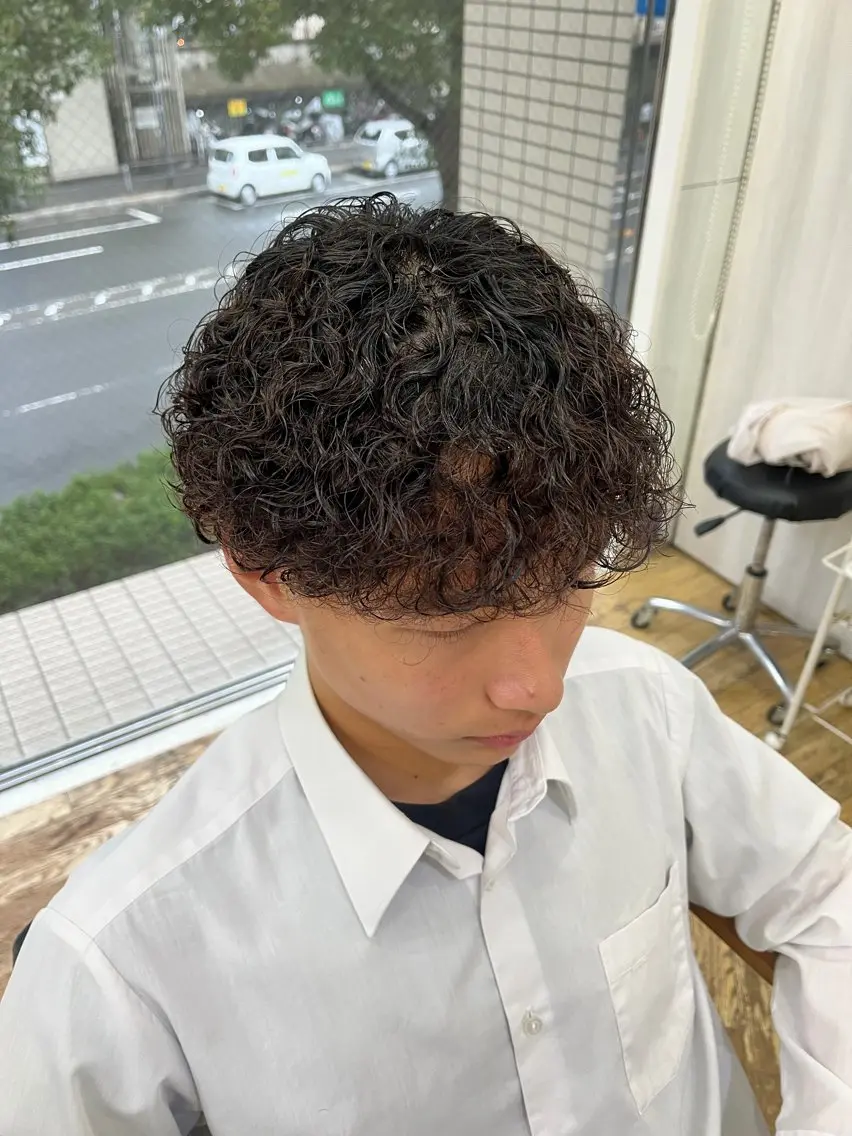 パーマ メンズ ミホ/ 元町中華街のヘアスタイル