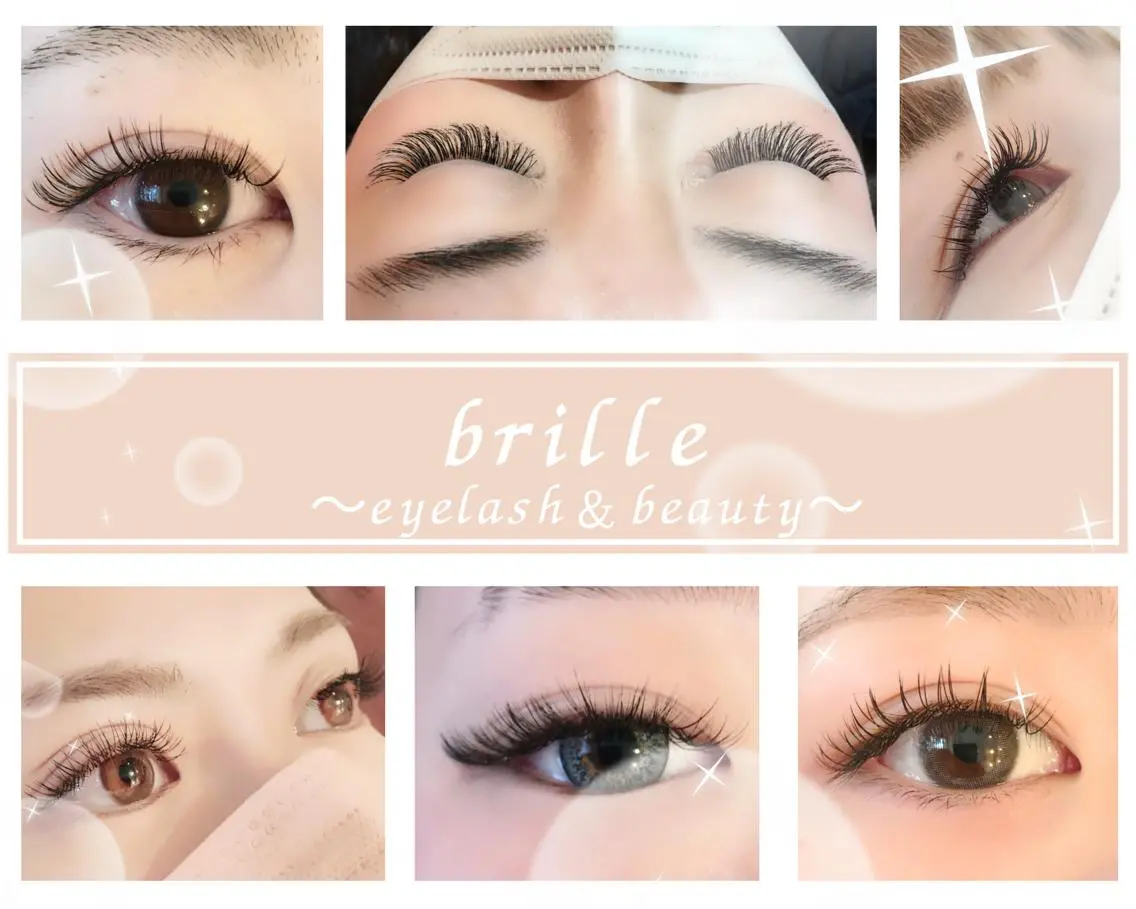 セミロング カラー パーマ ヘアアレンジ メンズ キッズ ネイル マツエク・マツパ アイブロウ マツエク brille ~eyelash~のマツエク・マツパデザイン