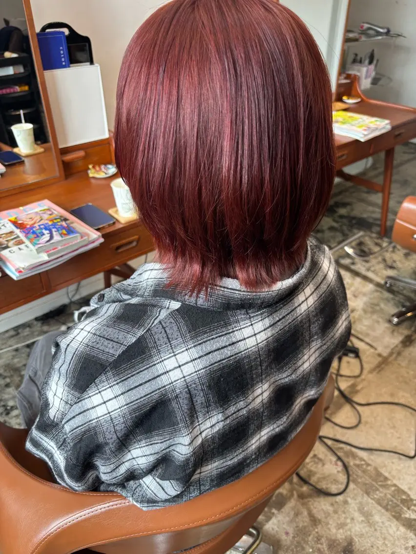ミディアム ma koのヘアスタイル