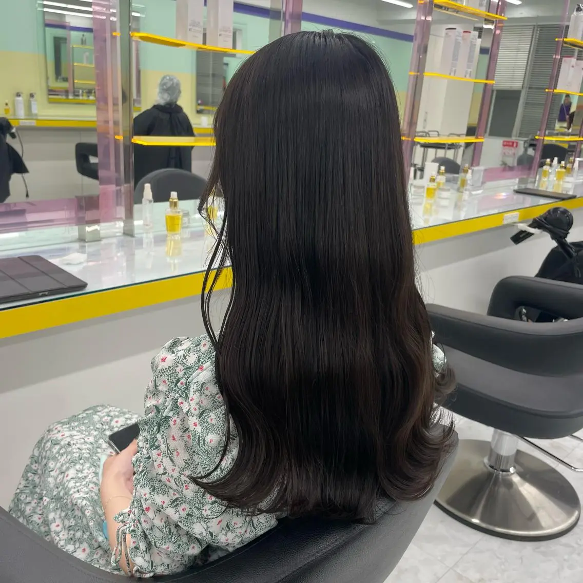 ロング カラー ヘアアレンジ カット ヘアカラー トリートメント 【透明感×レイヤー】 🍃RIKU🍃のヘアスタイル
