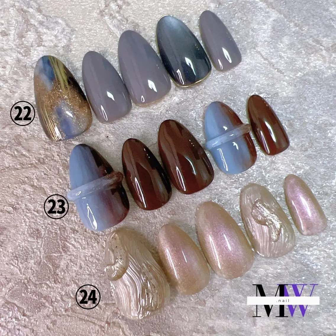ネイル アートネイル ハンドネイル MW .nailのネイルデザイン