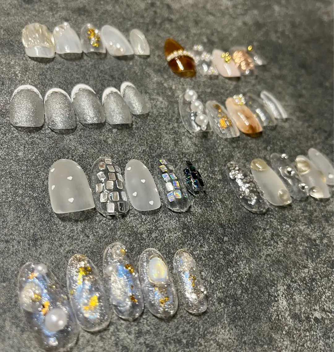 ネイル ゴージャス ハンドネイル フットネイル ______ TKM  NAILのネイルデザイン