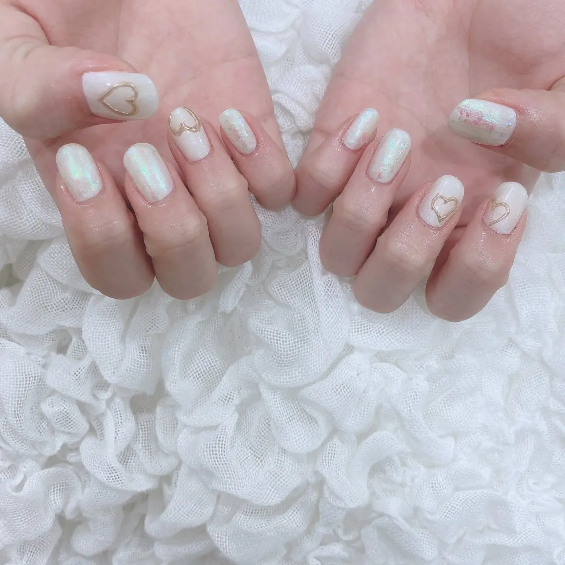 ネイル ミラーネイル ハンドネイル SOL NAILのネイルデザイン
