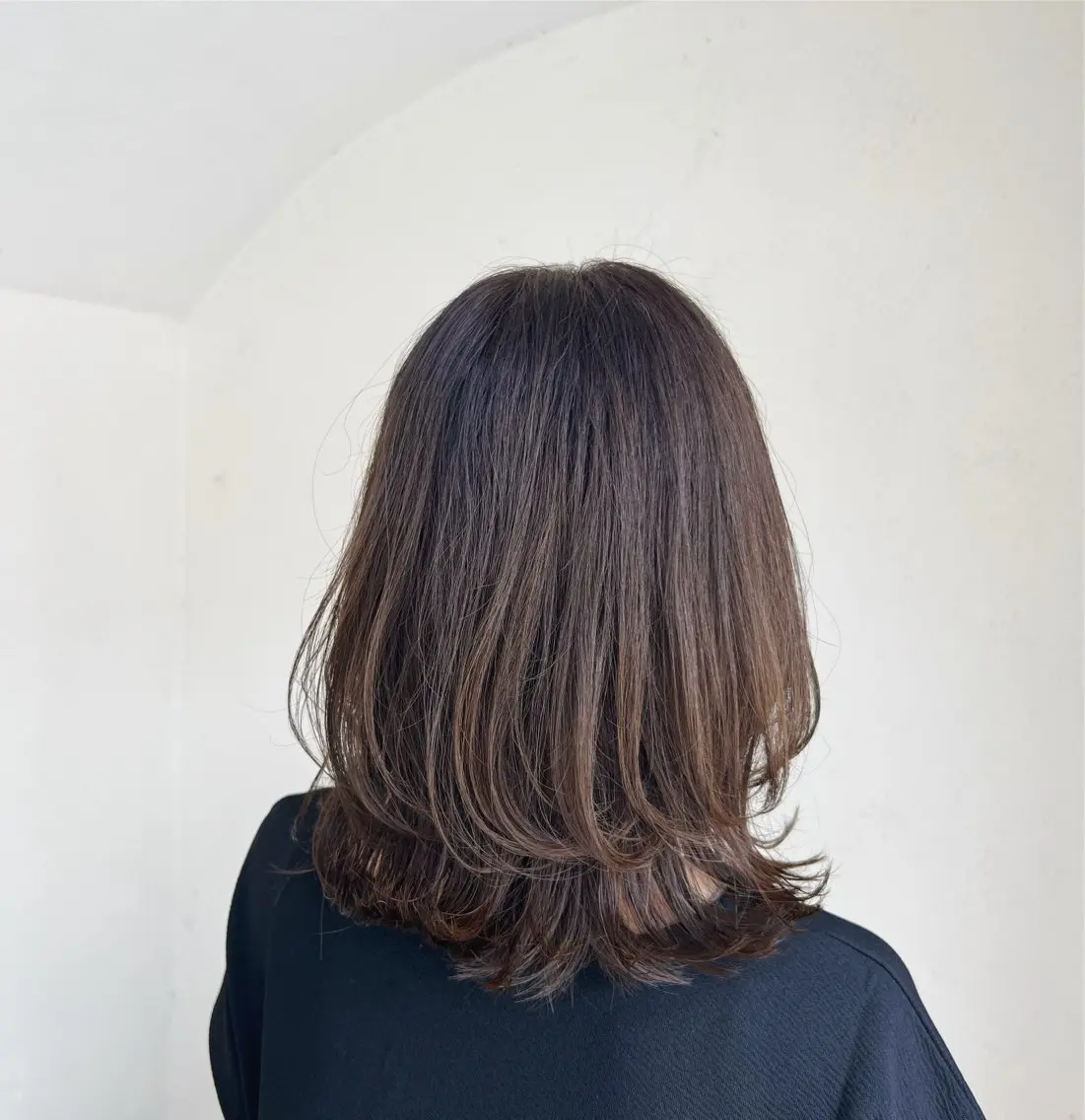 ミディアム カット ヘアカラー トリートメント 草津駅》 SATO💐のヘアスタイル
