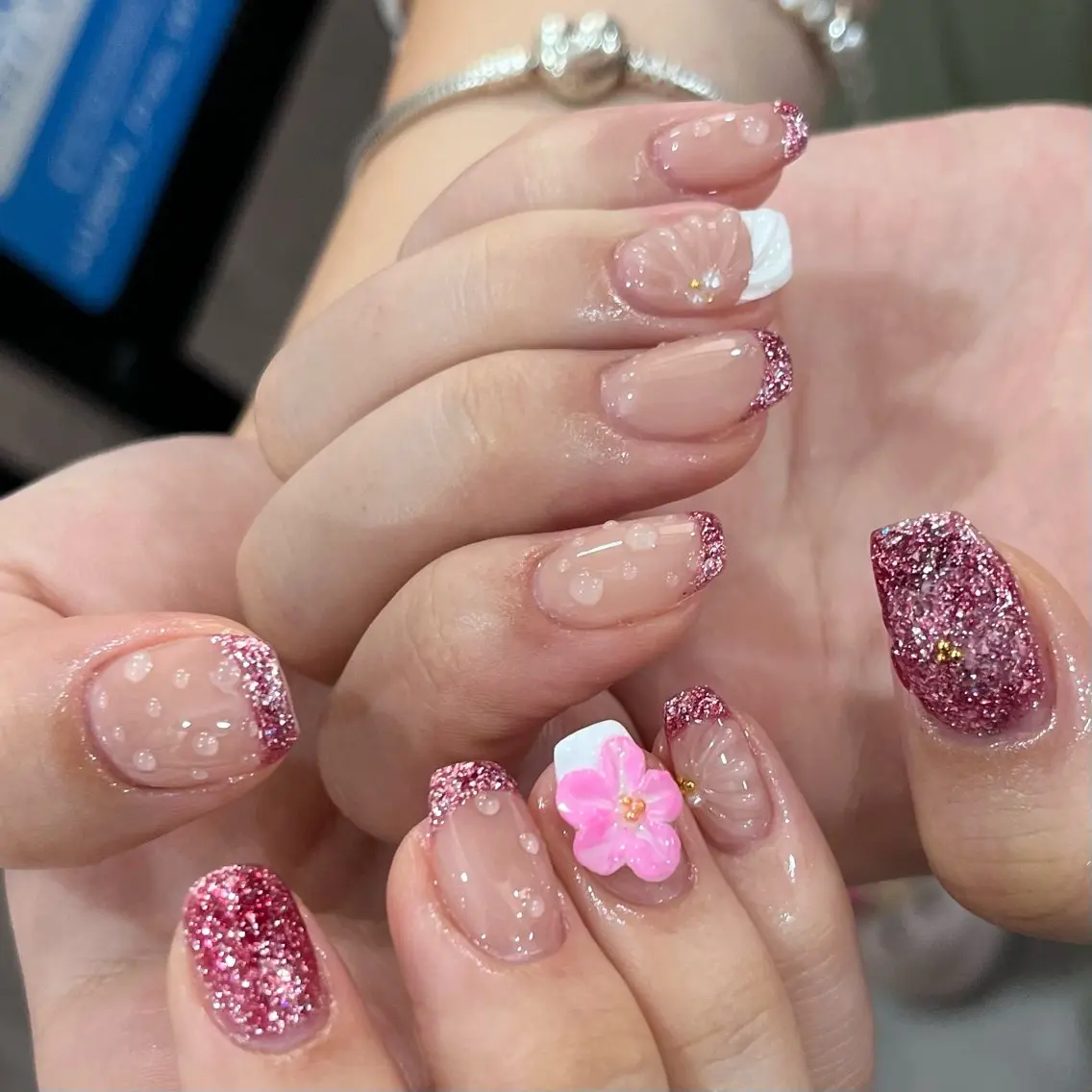 ネイル 韓国ネイル ワンホンネイル Kawaii _Nailのネイルデザイン