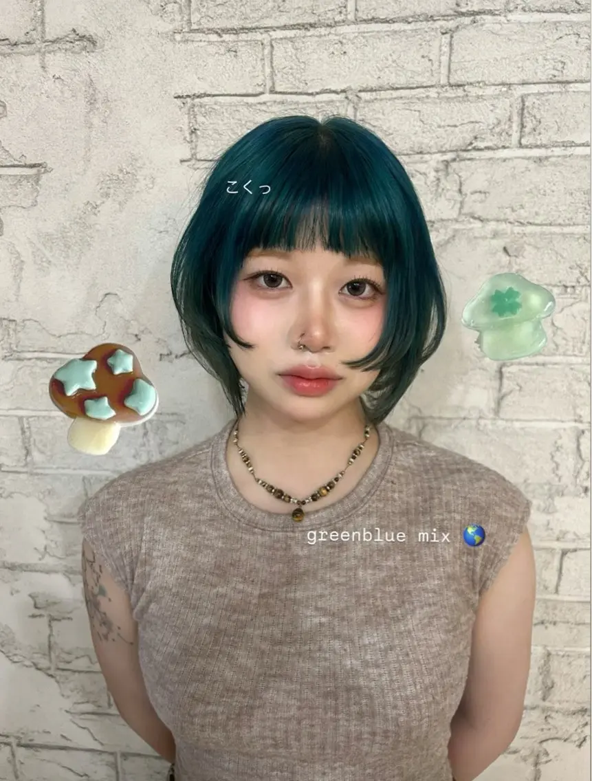 🍀︎ショートカットモデル🍀︎🎀tr付✨【3㎝以上】!の写真