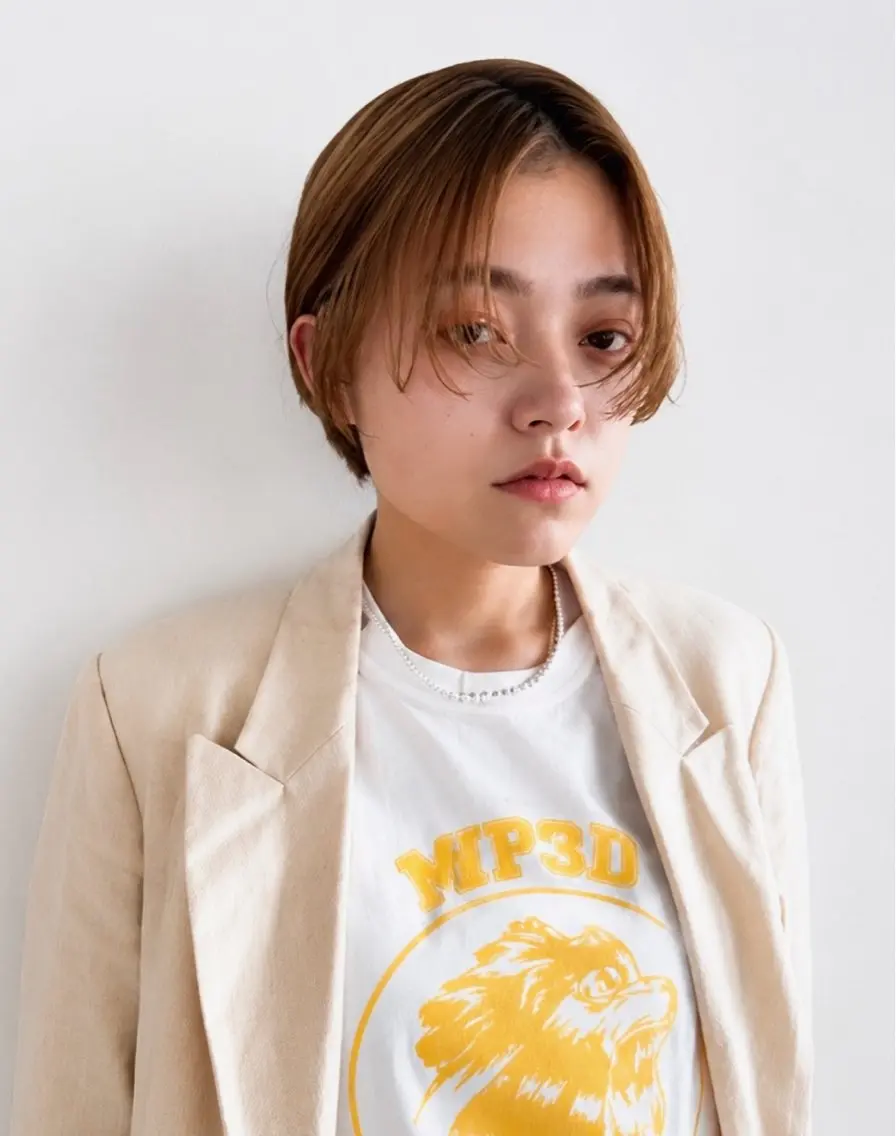 ショート sakaguchi 似合わせカットのヘアスタイル