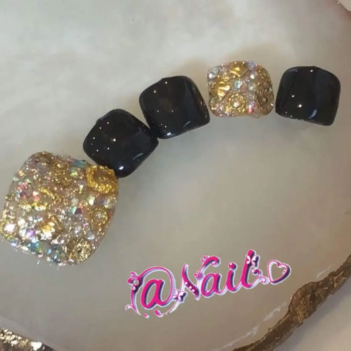 ネイル ネイルチップ 小尾 栞のネイルデザイン