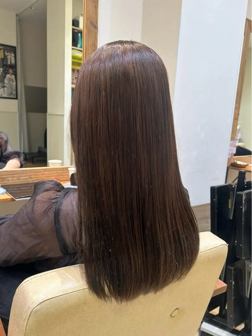 ロング カラー 暖色/ダブルカラー 💜 Sena 🫧のヘアスタイル