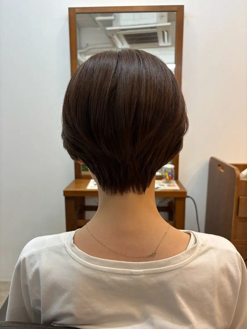 ショート カット みぞぐち じゅりのヘアスタイル