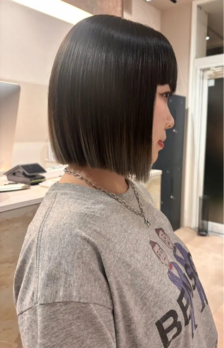 ショート ヘアカラー 山本 真生のヘアスタイル