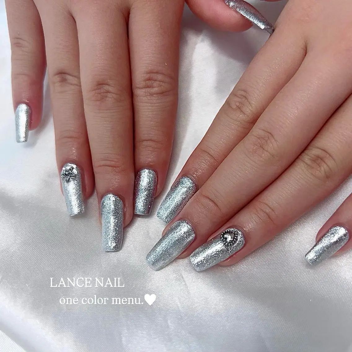 ネイル 長さ出し ハンドネイル 京橋Lance Nail🫧RIKOのネイルデザイン