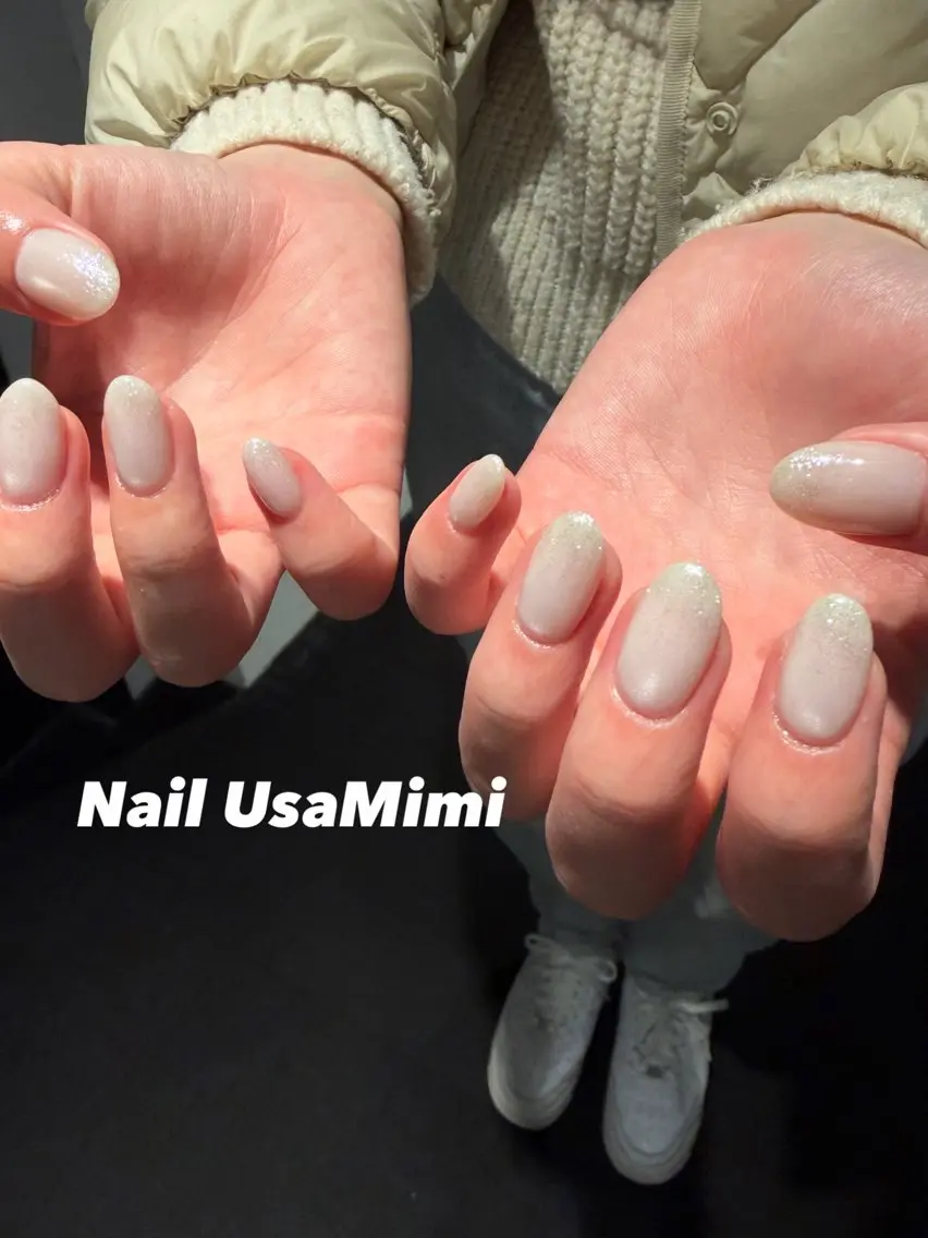 ショート ハンドネイル 本町Nail Usa Mimi  SAKIのネイルデザイン