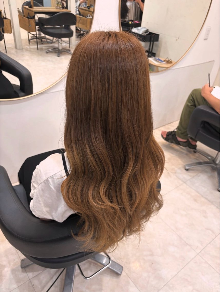 ロング カラー 天王寺/透明感カラー kousukeのヘアスタイル