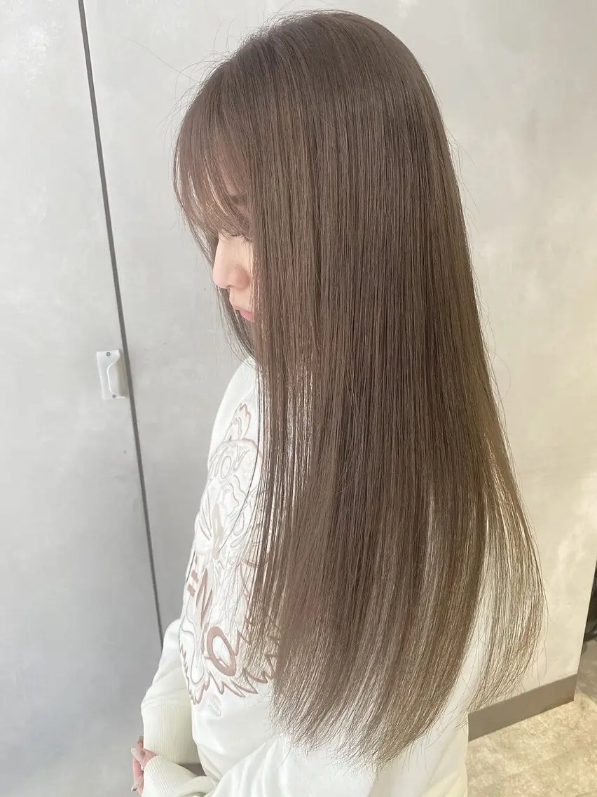 カット+縮毛矯正の写真