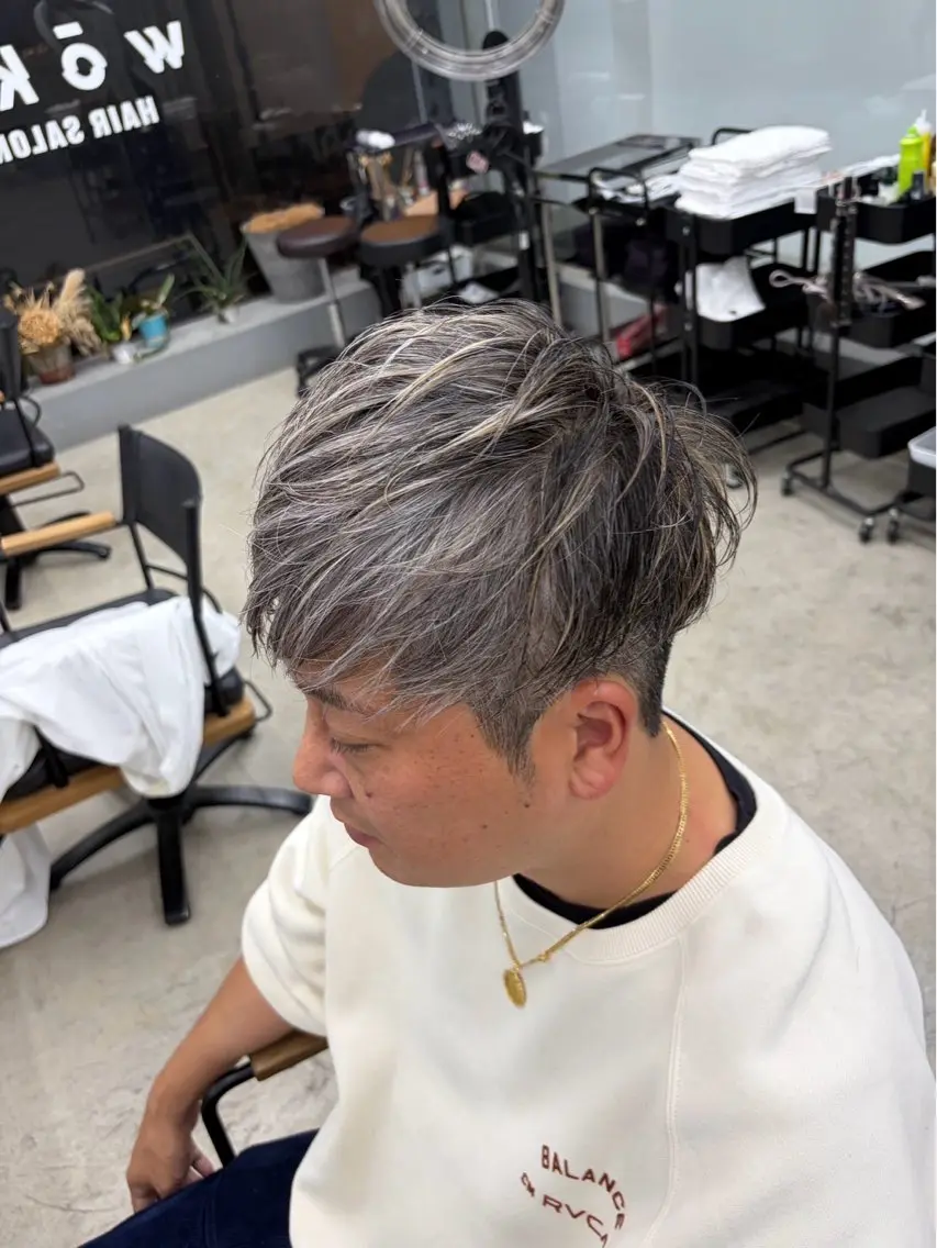 ショート メンズ メンズ専門サロン wokeのヘアスタイル
