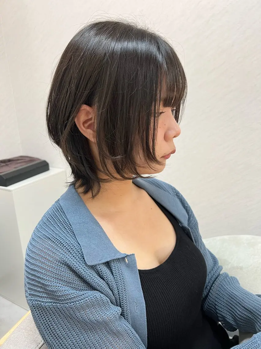 ショート ウルフカット カット トリートメント ECLART 町田 井口聖也のヘアスタイル