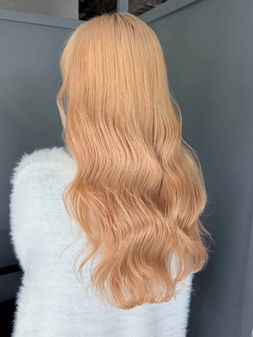 カラー ダブルカラー カット ヘアカラー 透明感カラー 美髪矯正💎momoのヘアスタイル