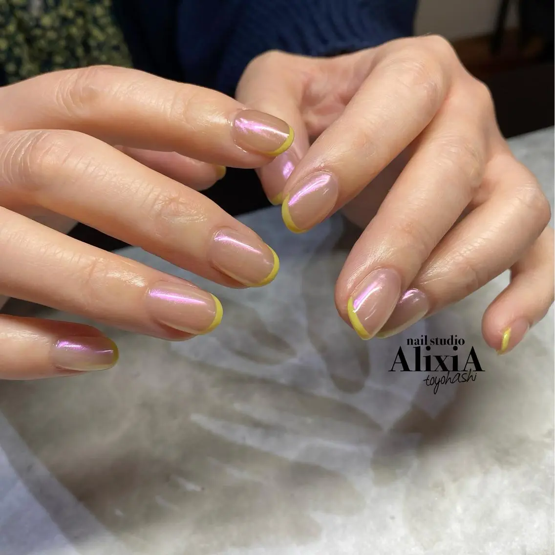 ネイル ハンドネイル AlixiA ゆみのネイルデザイン