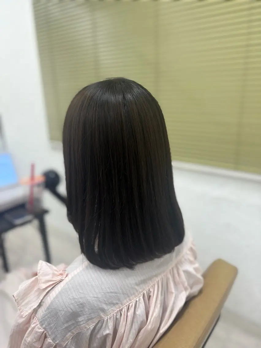 ミディアム カラー カット ヘアカラー トリートメント 暖色系カラー/ピンク Ririi🎀のヘアスタイル