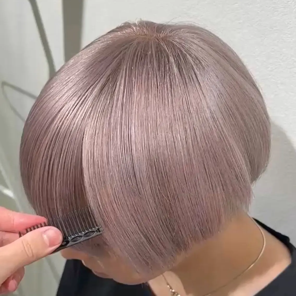 ショート カラー ヘアカラー 🩵ニュアンスカラー 🩵ブリーチ/RENのヘアスタイル