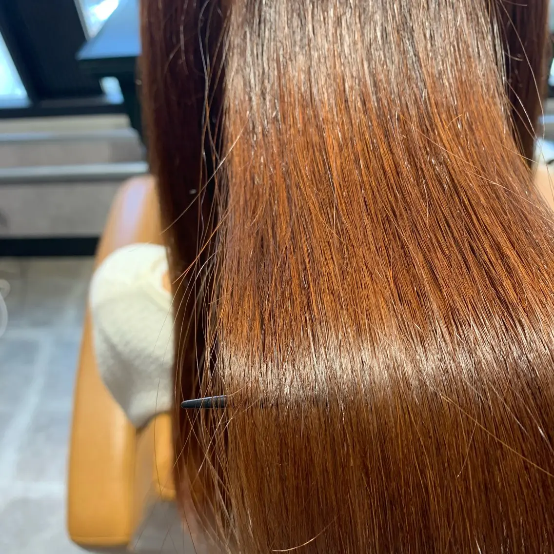 ロング カラー カット 縮毛矯正 トリートメント stylist/ボブ ことの/韓国レイヤーのヘアスタイル