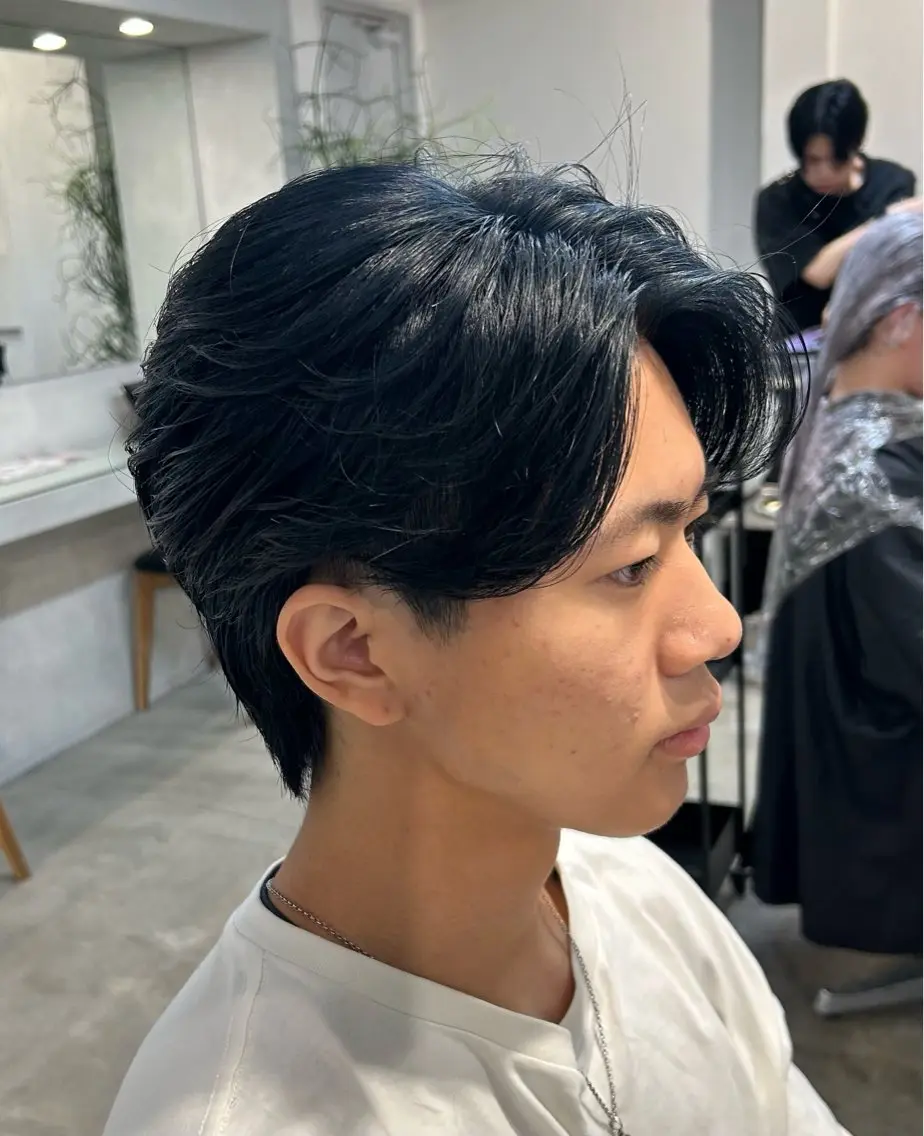 パーマ メンズ メンズ清潔感のプロ 💈メンズパーマ藤田のヘアスタイル