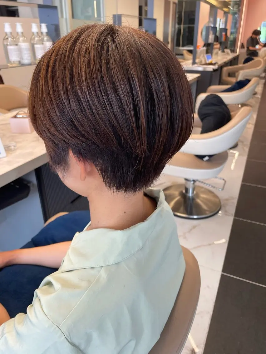 ショート カット 🌱赤み消しカラー/ 浦和/橋本 舞羽🌱のヘアスタイル
