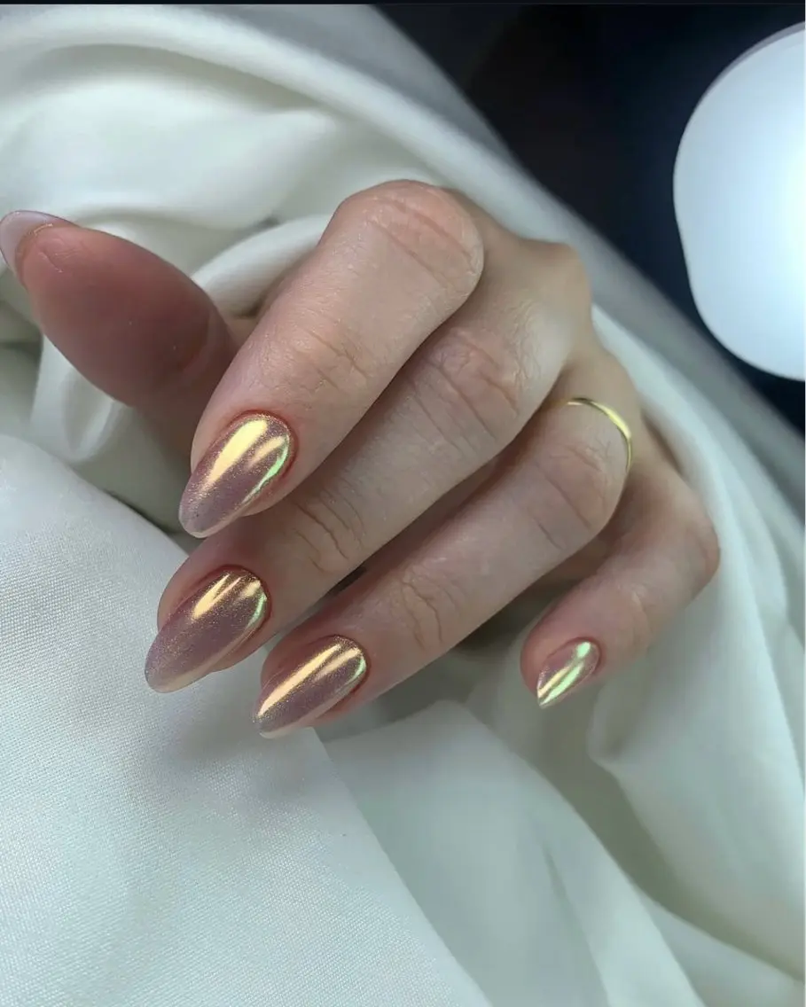 ミラー/オーロラネイル💅の写真