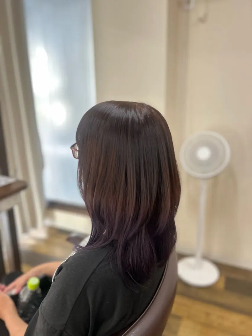 セミロング カラー ヘアカラー あっすー🐥 Canon artのヘアスタイル