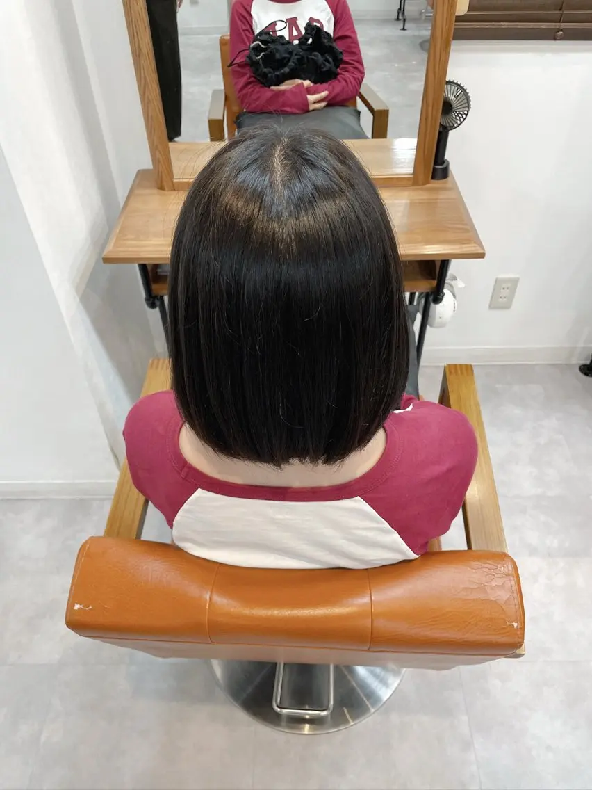 ショート lore 中村かれんのヘアスタイル