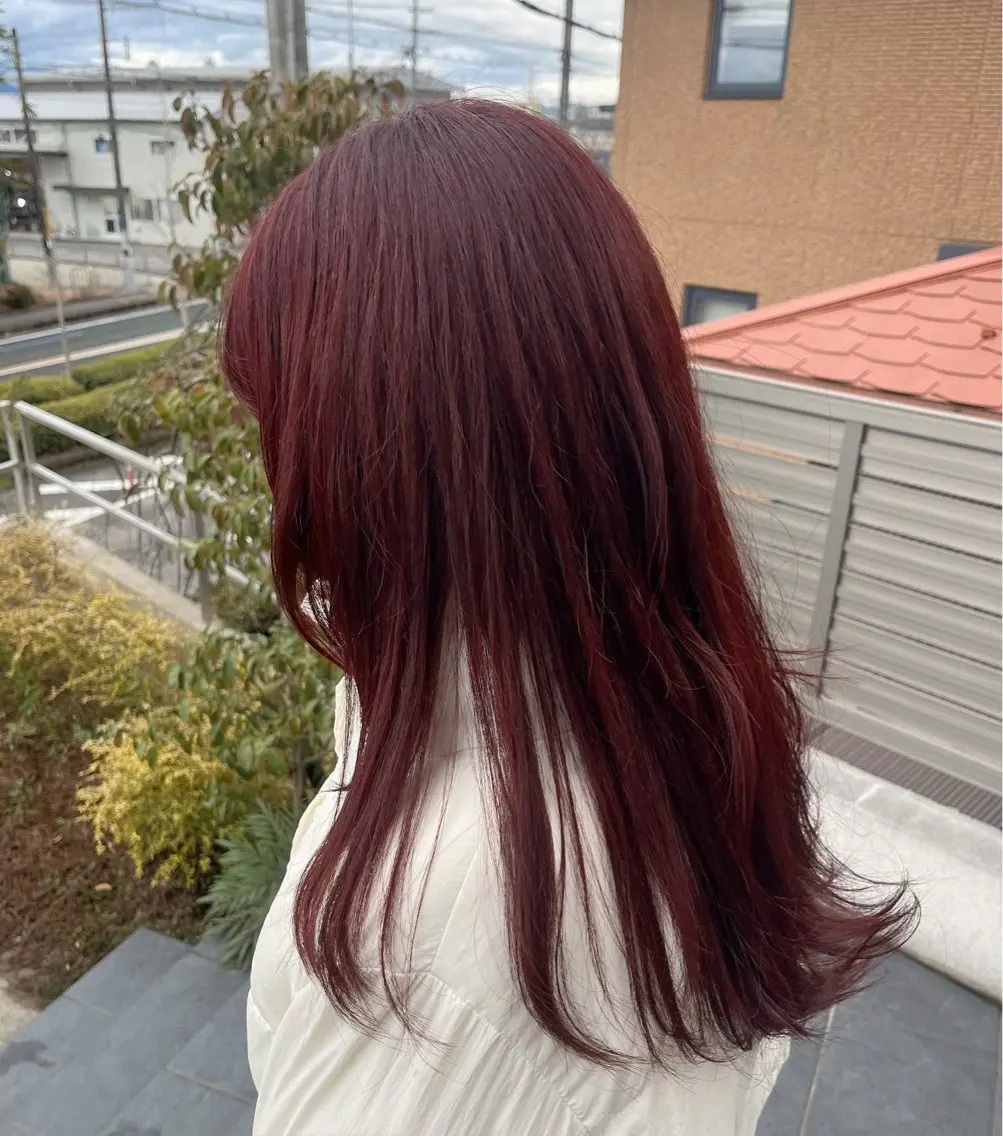 ロング カットモデル✂️ ゆうかのヘアスタイル