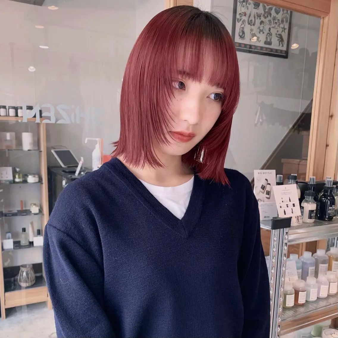 ダブルカラーの写真