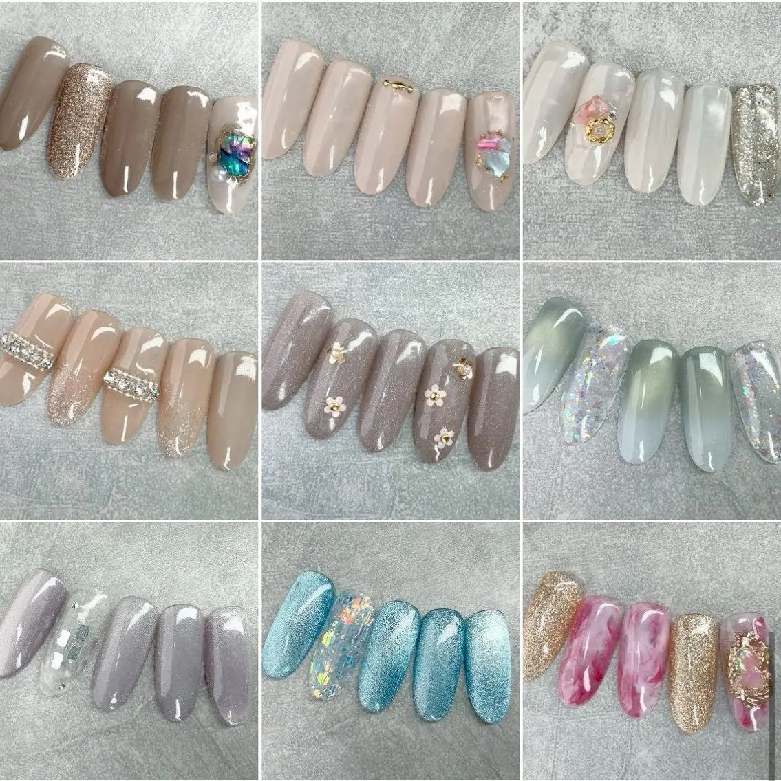 ネイル ハンドネイル 🦋joieange 🦋Noa⋆𝜗𝜚のネイルデザイン