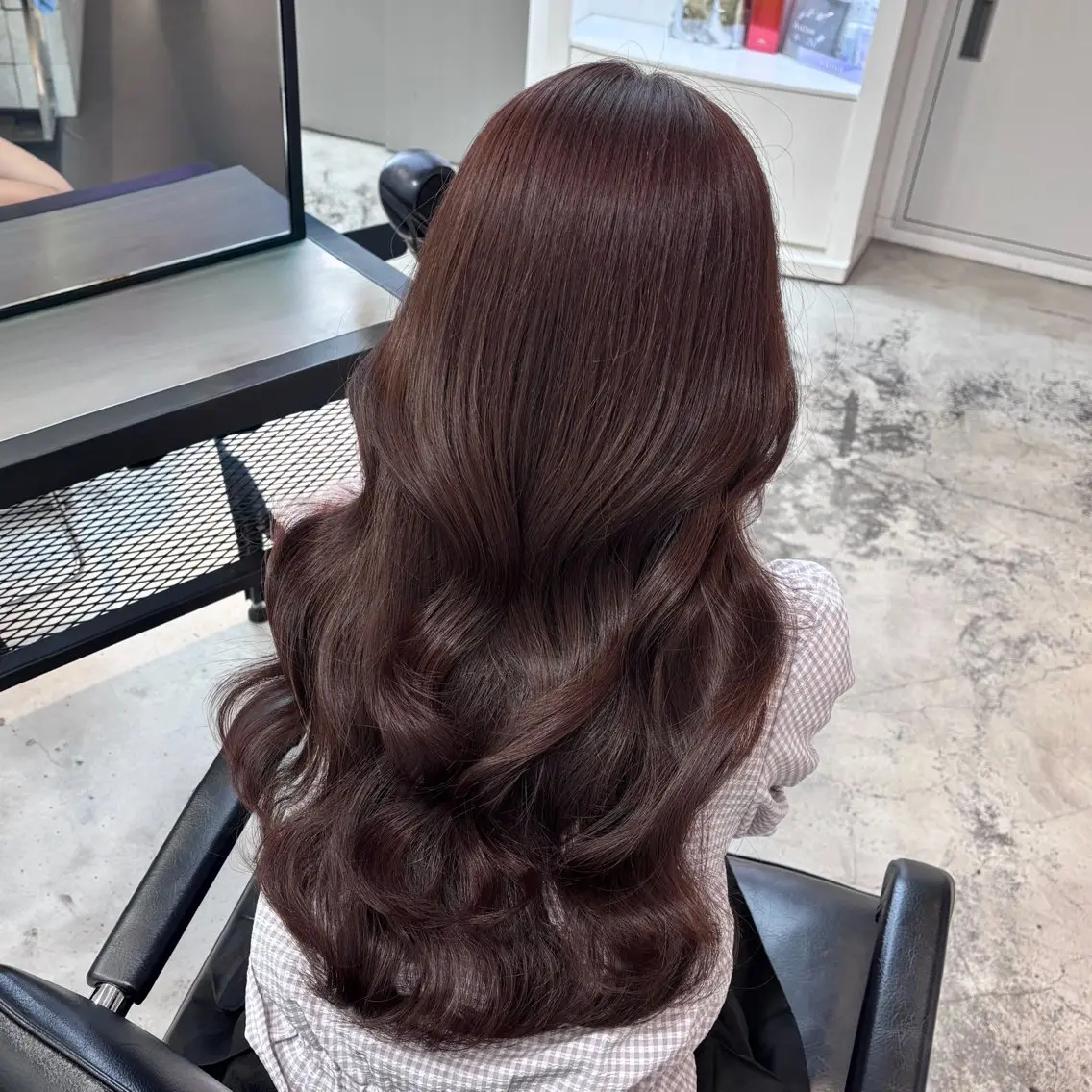 セミロング カラー ヘアアレンジ カット ヘアカラー トリートメント 🎀モテ暖色× エクステ🎀あかりのヘアスタイル