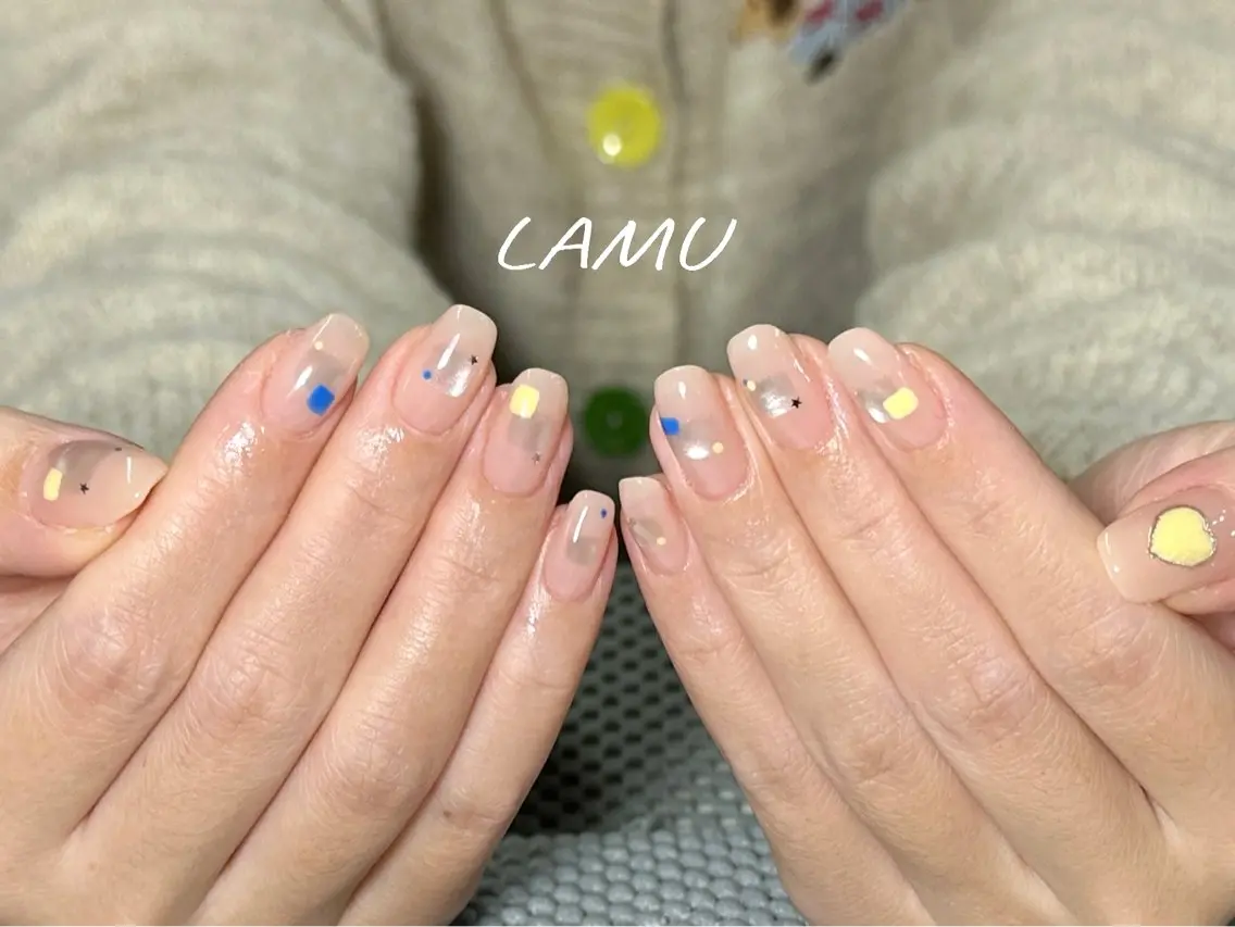 ネイル ハンドネイル la muのネイルデザイン