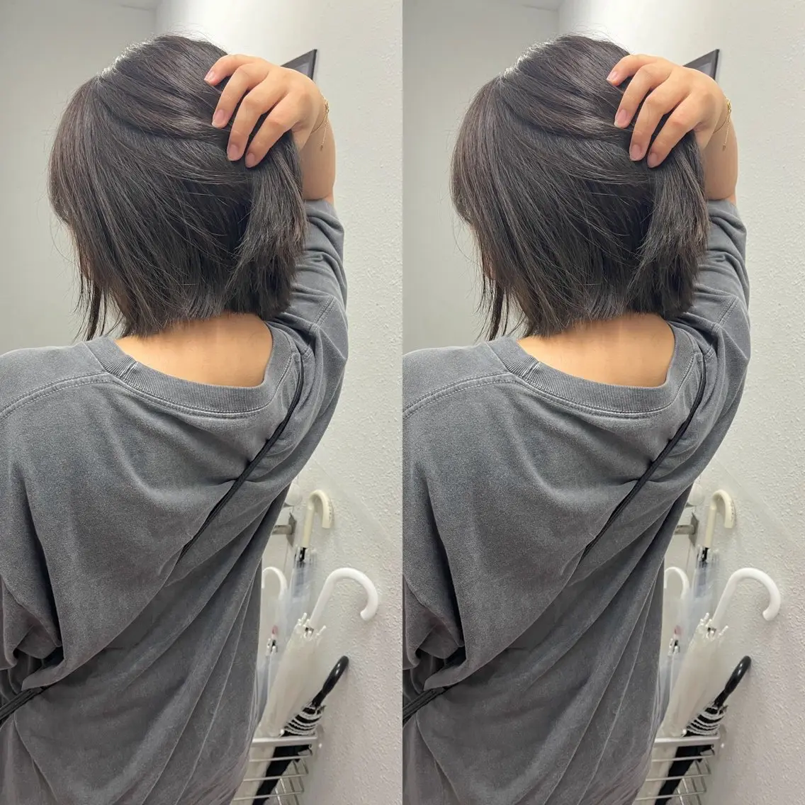 ショート レイヤー×透明感 Tatsuya💫のヘアスタイル