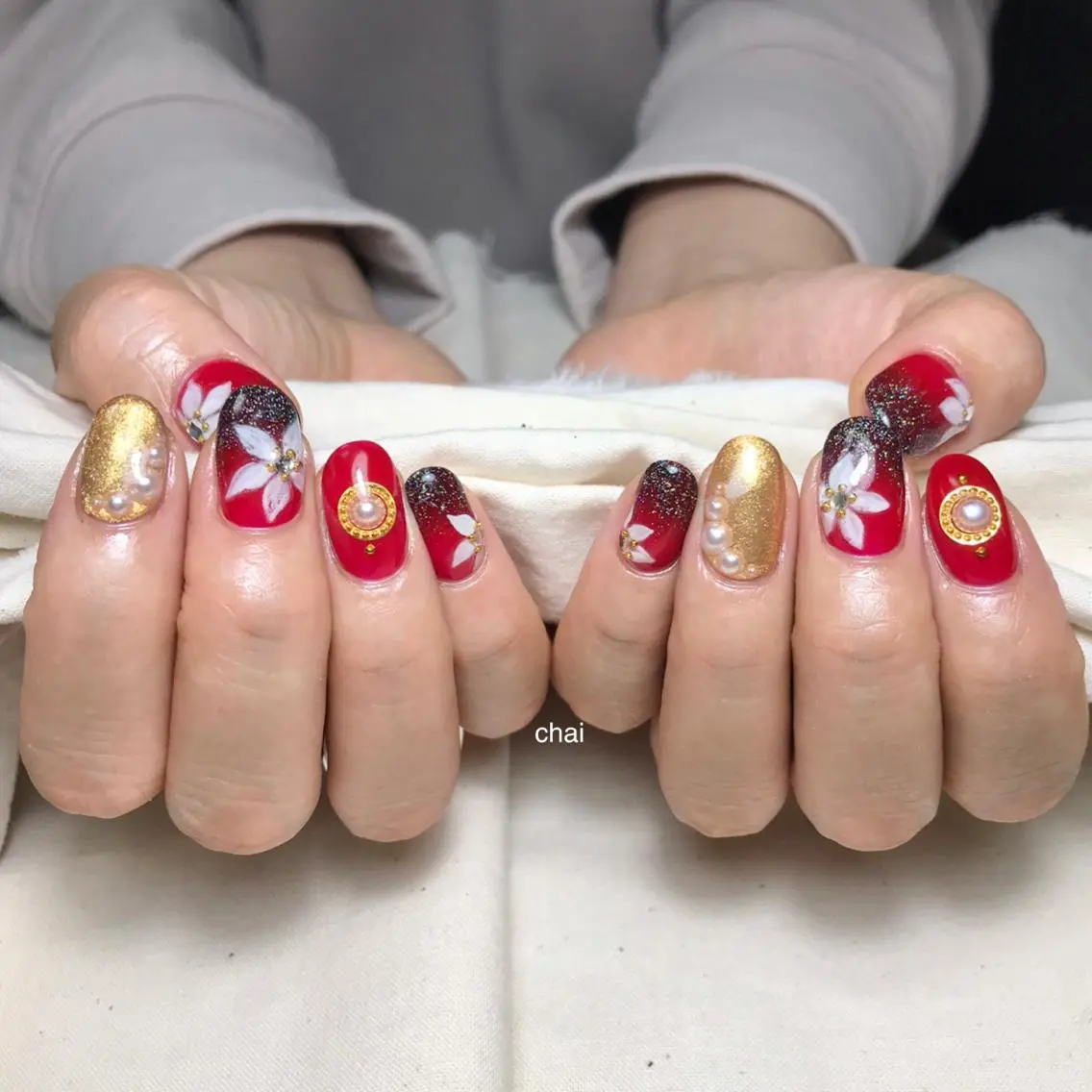 ネイル ハンドネイル chai nail _ai📍鶴橋/桃谷のネイルデザイン