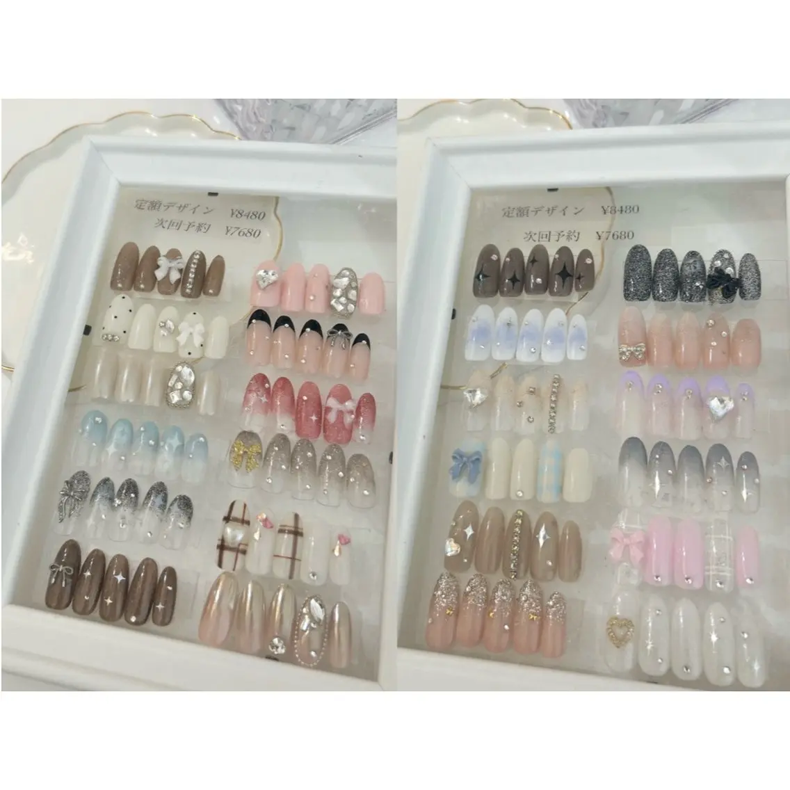 “オフなし”♡定額nail お店でお選びいただけます♡の写真