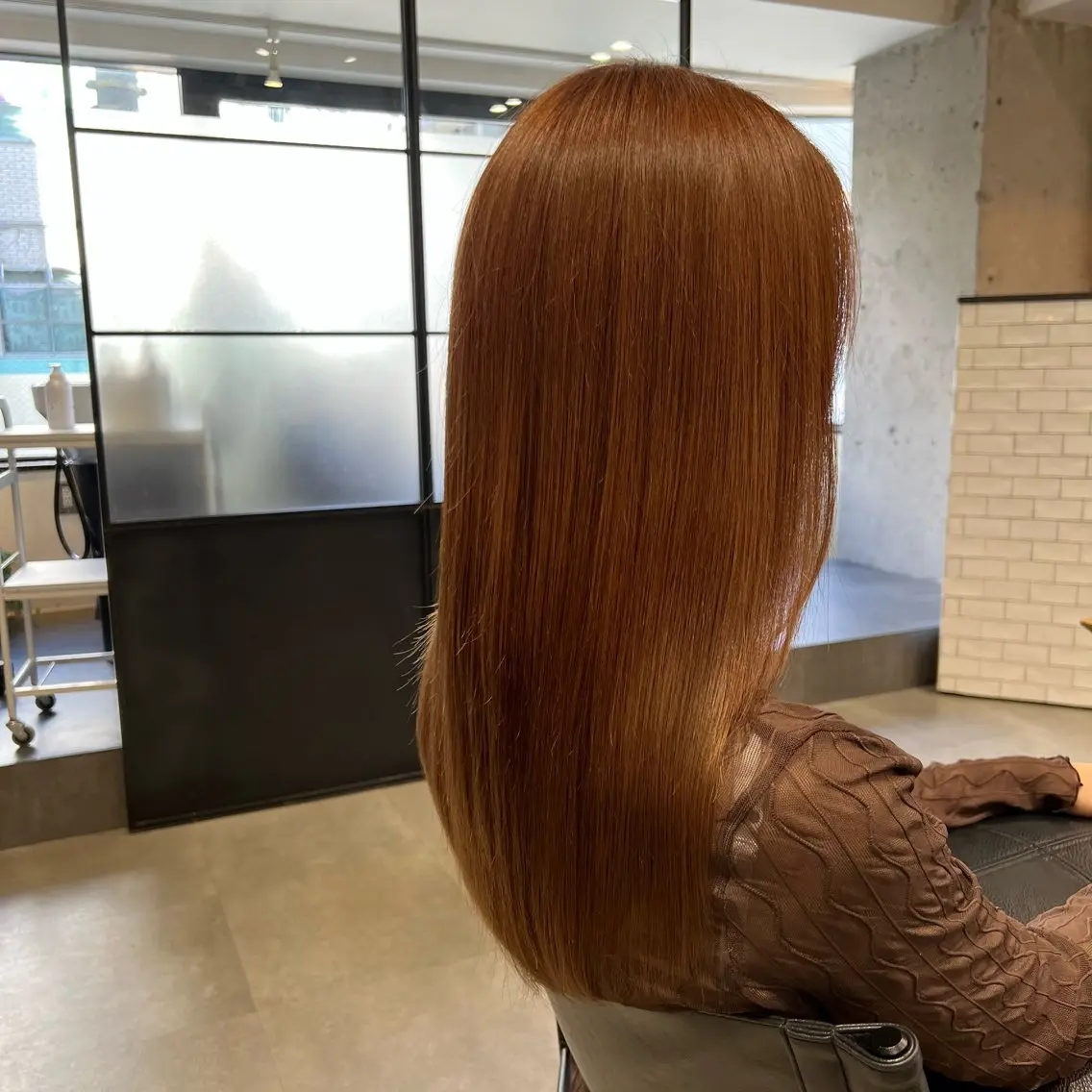 ロング 心斎橋/透明感カラー 🫧アサノハルカのヘアスタイル