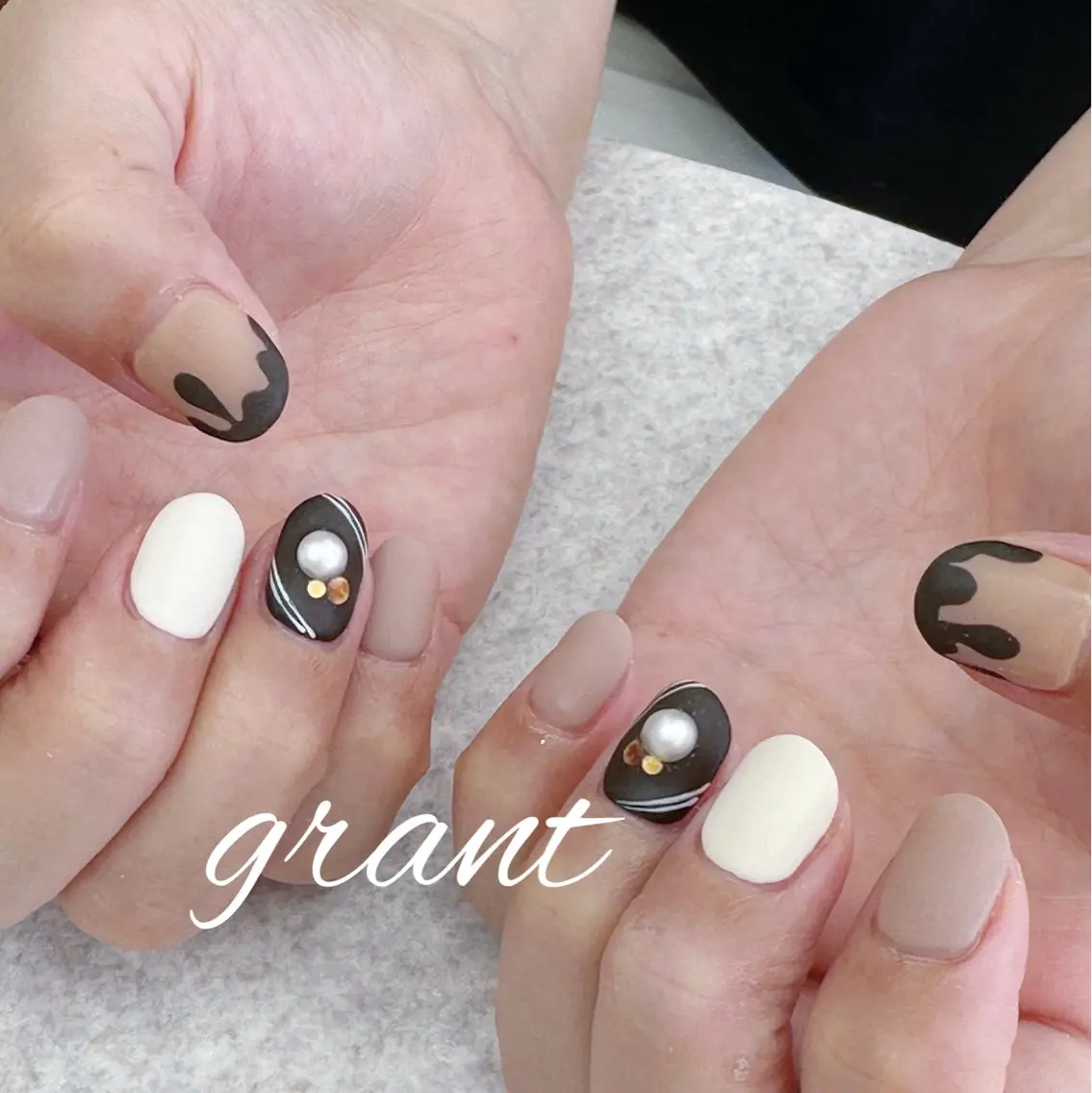 ネイル ハンドネイル nailsalon grantのネイルデザイン